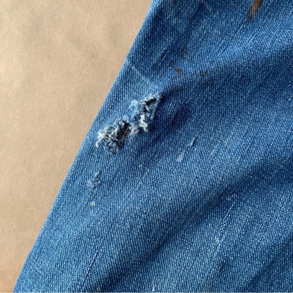 Vintage Wrangler Blue Bell Jeans Embroidered Flare XS 24x29 - Picture 13 of 16